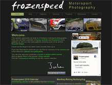 Tablet Screenshot of frozenspeed.com